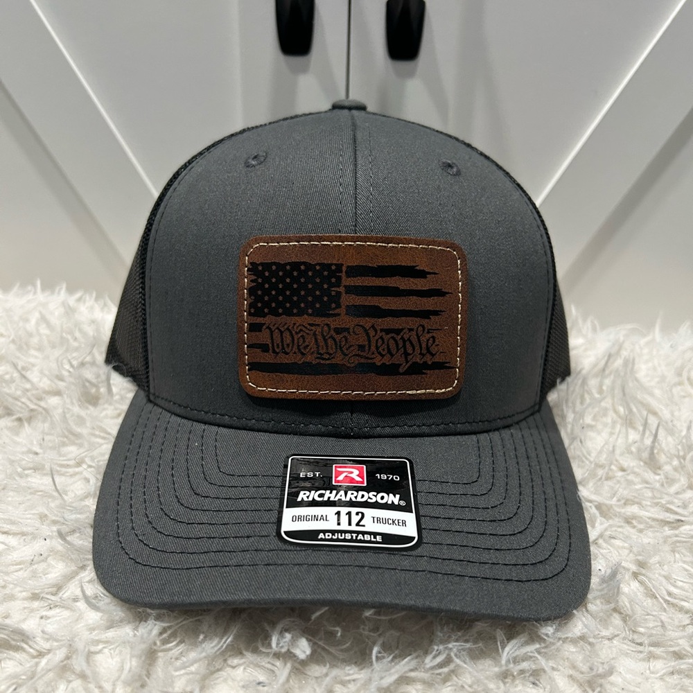 We the people American flag Richardson 112 trucker hat.